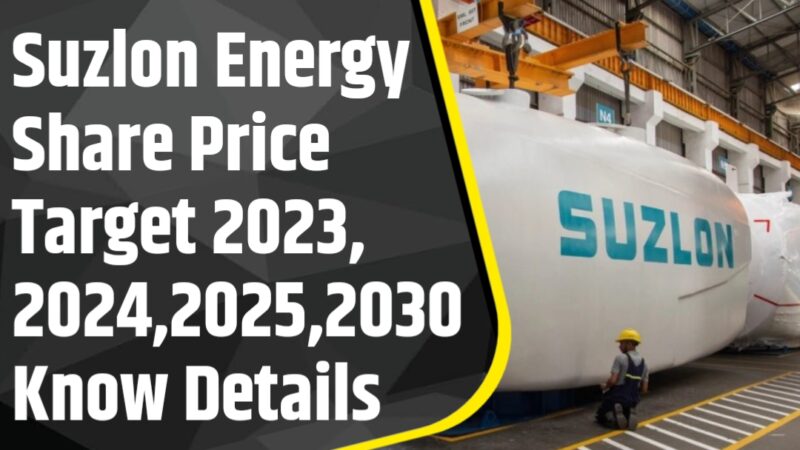 Suzlon Energy Share Price Target 2023, 2024, 2025, 2026, 2027, 2028, 2029, 2030